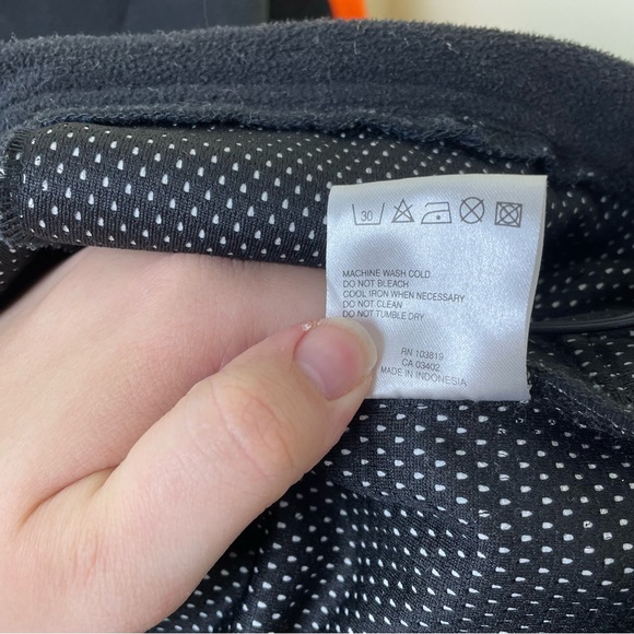 Harley-Davidson Orange & Black Thick Fleece Jacket SZ XL - Picture 7 of 11